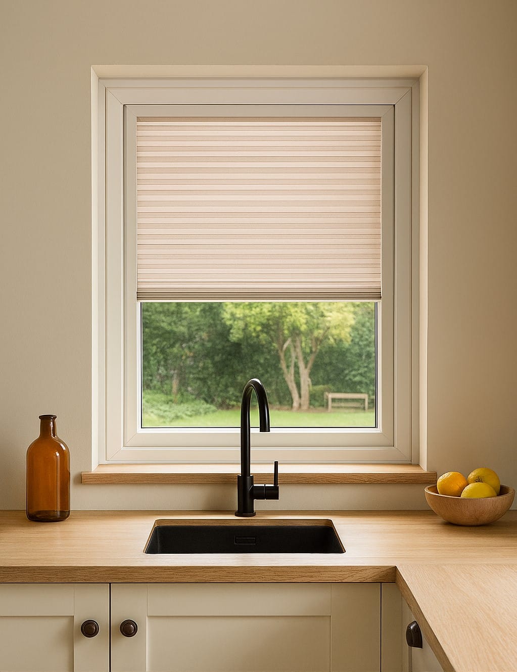 Perfect-Fit Blind for Kitchen uPVC Windows