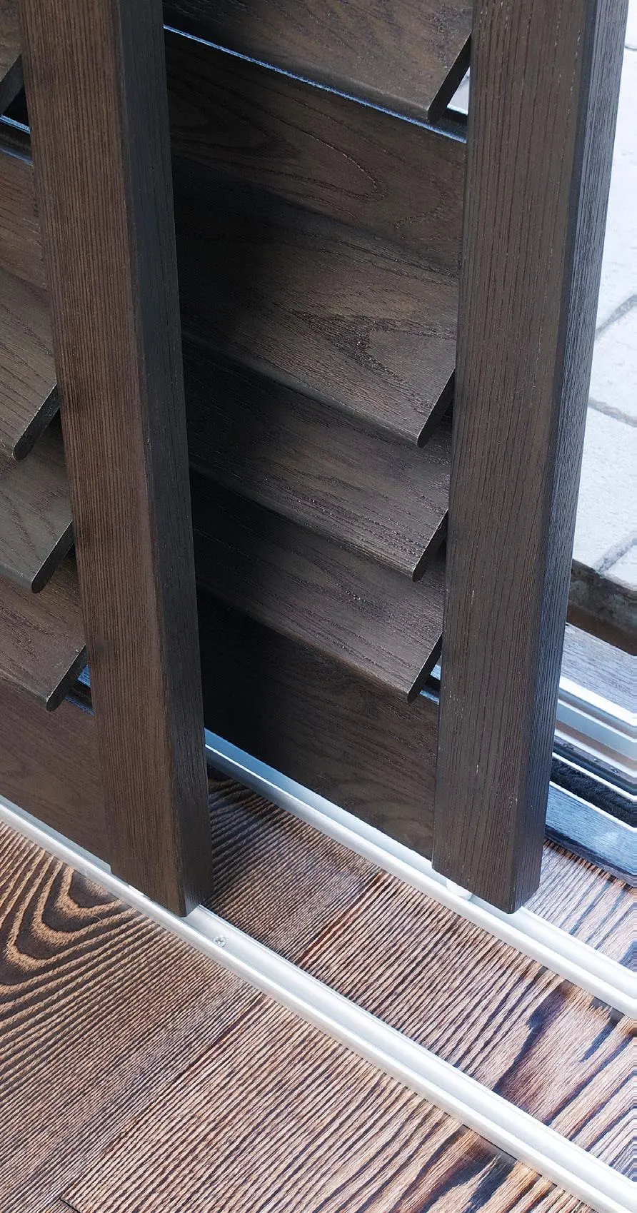 Bypass Track,Wenge, 114mm Slat.