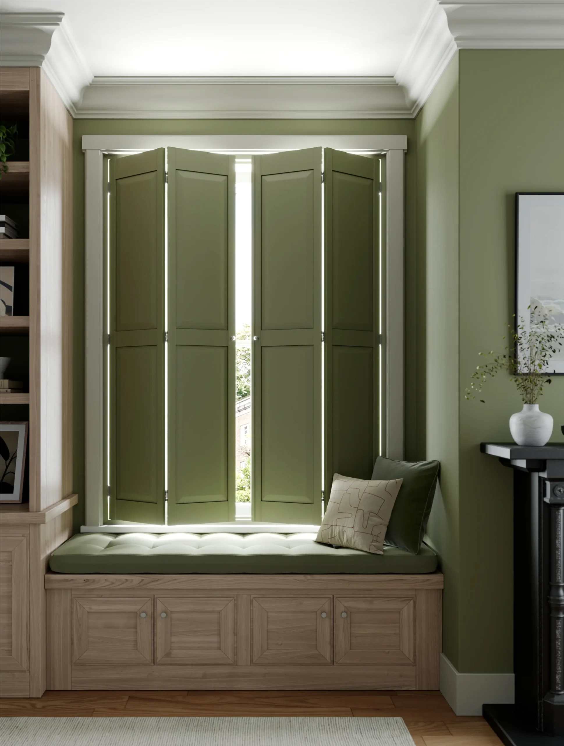 Paulownia, Custom Paint, Solid Raised.