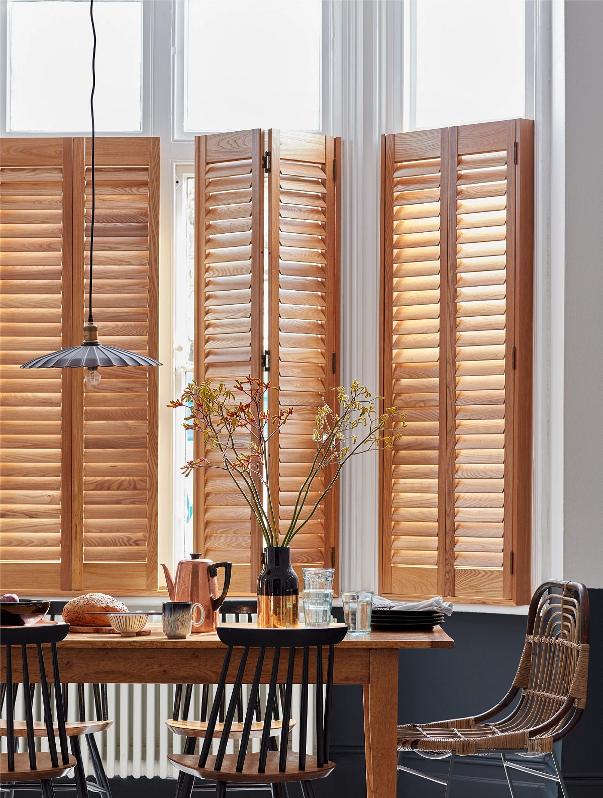 Paulownia, Honey Stain Shutter